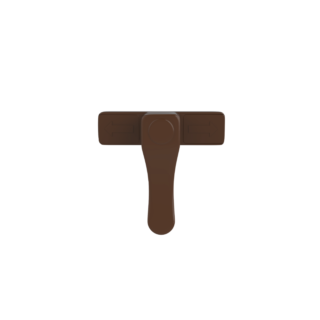 Kahverengi Lüx Pencere Kilidi